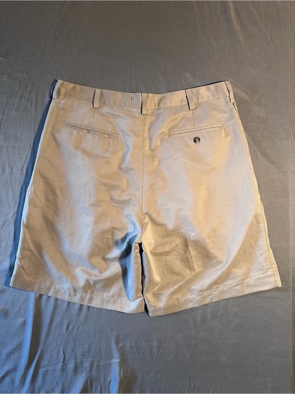 Men's Size 36 Mark Elliot Tan Pleated Golf Shorts
